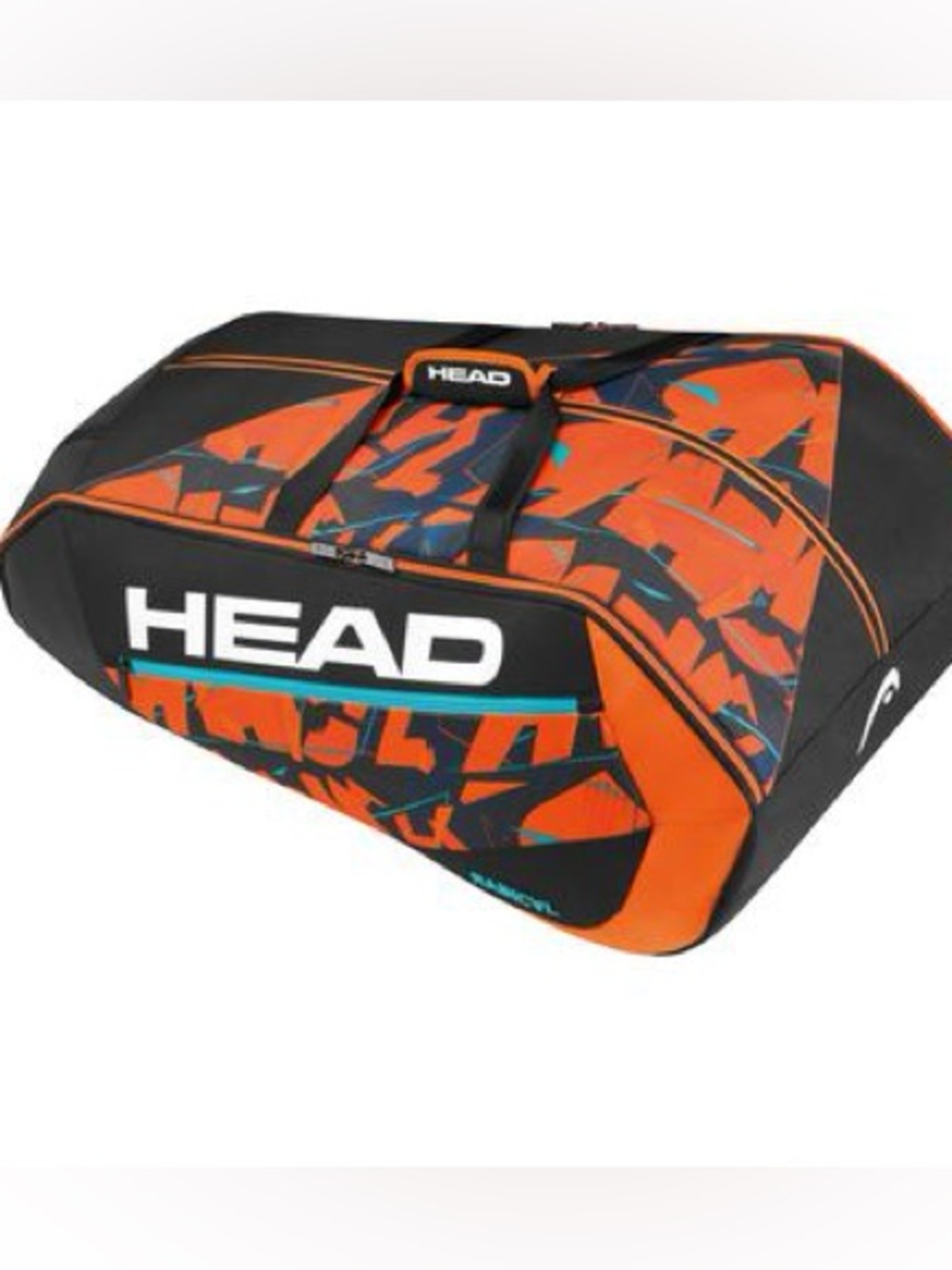 Head Radical Monstercombi 12 Racket Bag - Black/Orange